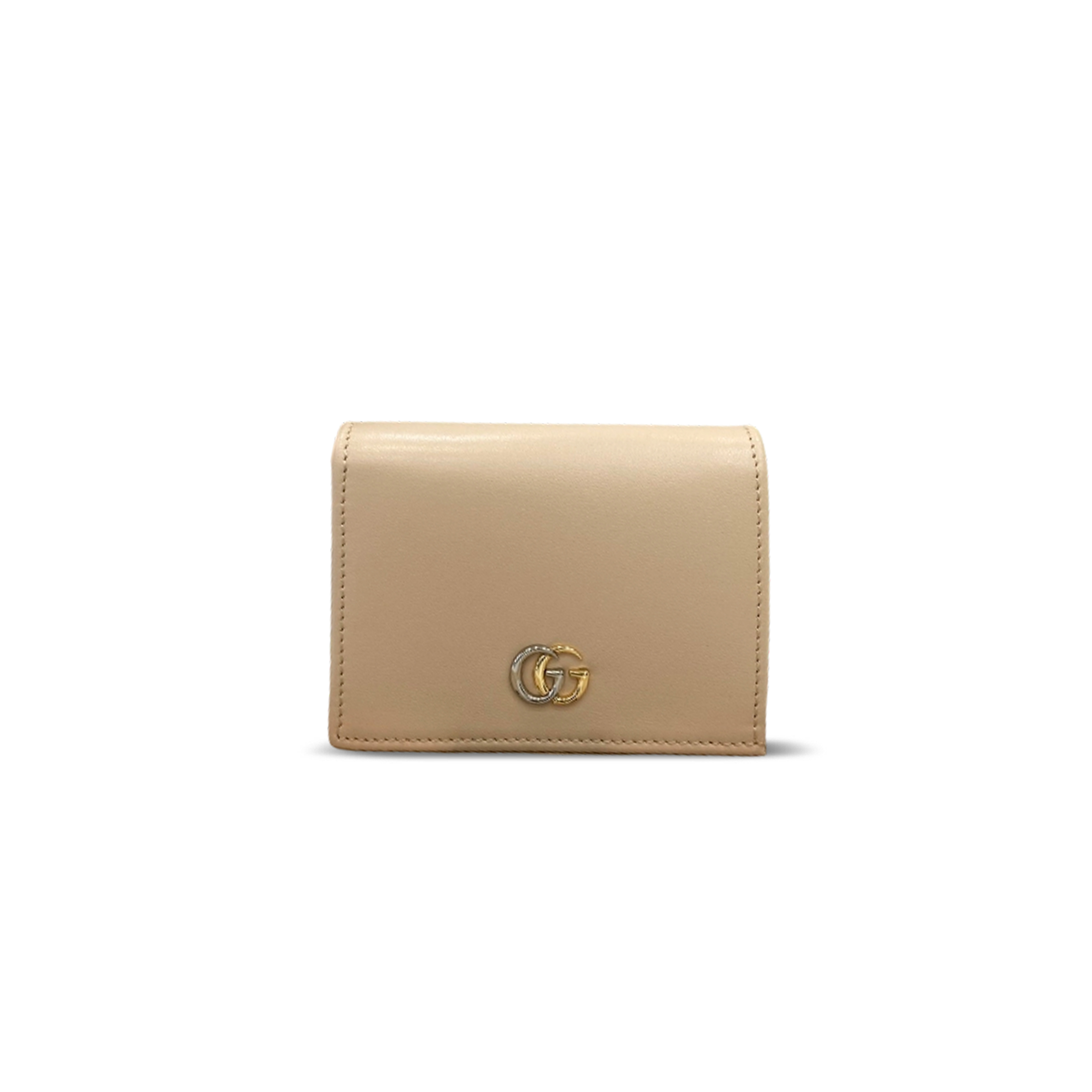 GUCCI BI-FOLD CARD CASE WITH GUCCI PLAQUE 790055 (11*8.5*3cm)